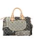 Louis Vuitton Denim Patchwork Speedy, back view